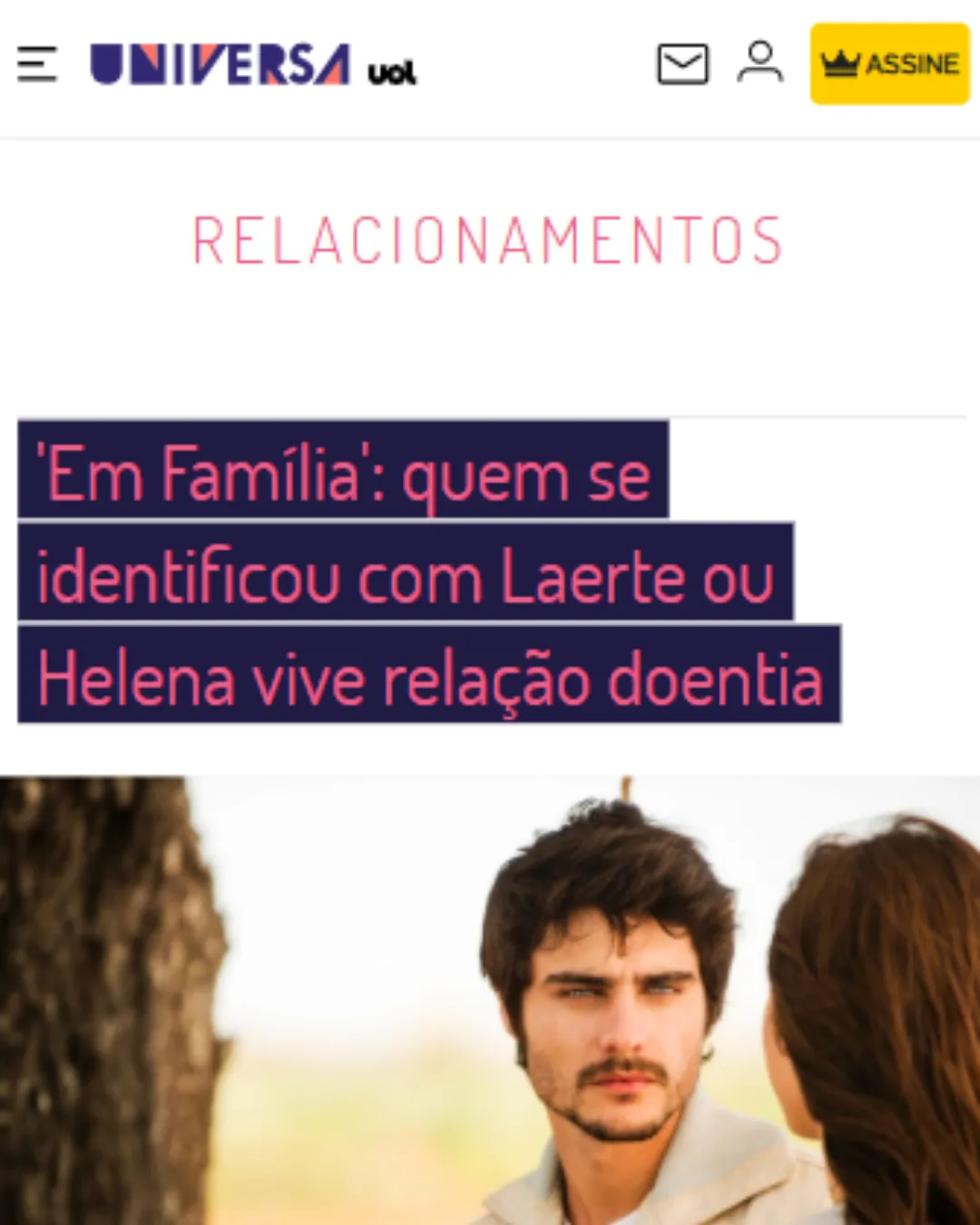 'Em Família': quem se identificou com Laerte ou Helena vive relação doentia